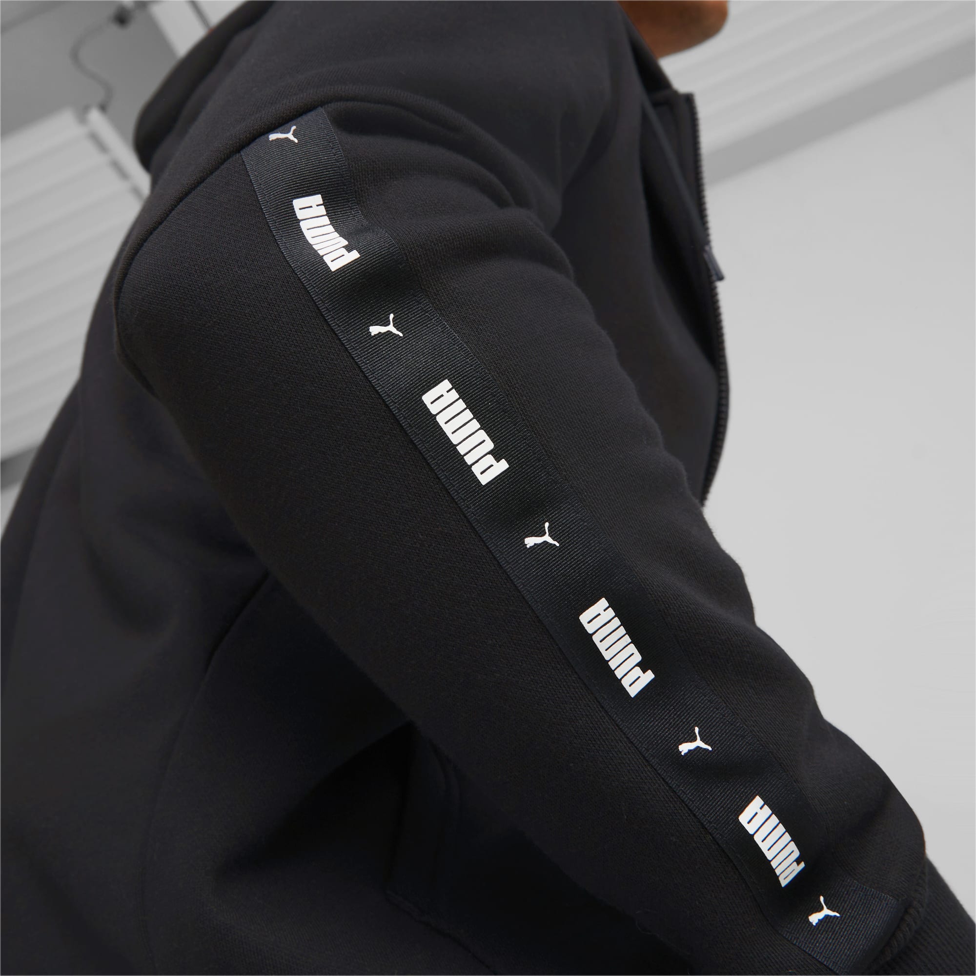 Puma tape full zip hoodie store